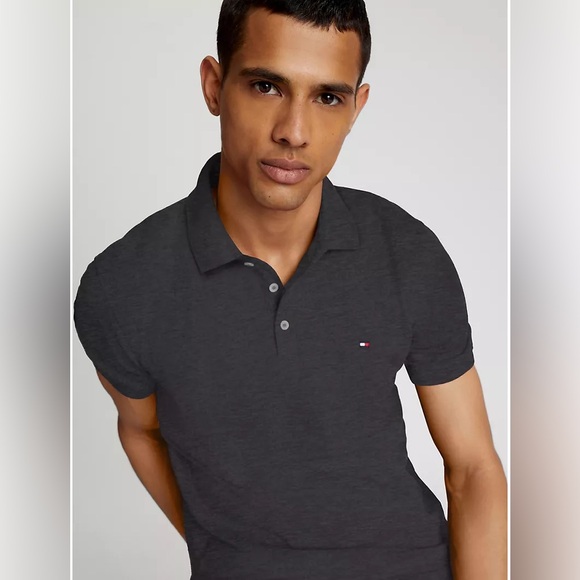 Tommy Hilfiger Men’s Slim Fit Polo R171-2 - Picture 2 of 9